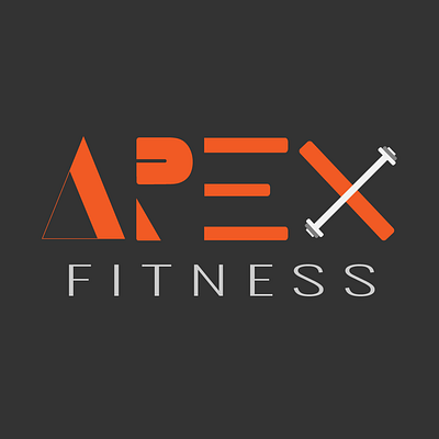Wordmark Logo Design for Fitness brand logo