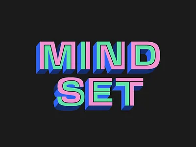 Mindset branding color color palette design inspiration illustration mindset typography