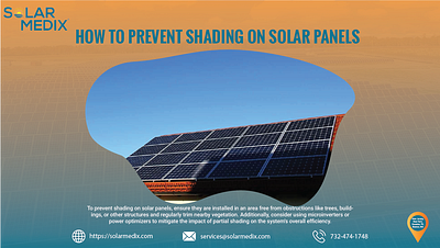 🌞 Prevent Shading on Your Solar Panels 🌞 shade on solar panels solar medix solar panel solar panel maintenance solar panel shading solar system care solar system maintenance