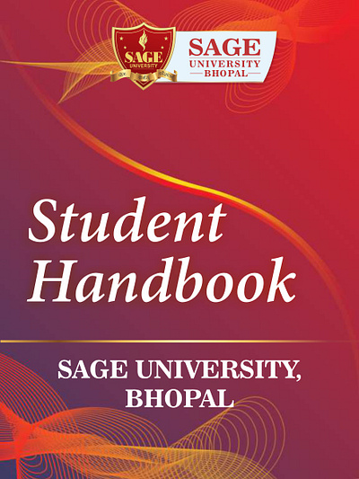 student handbook banner branding design graphic design motion graphics topography tyopography