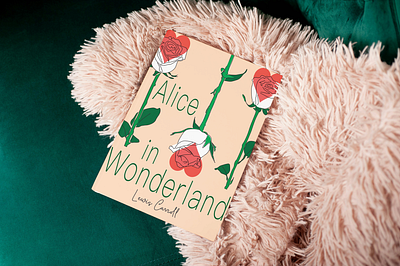 Alice in Wonderland Book Cover bookcoverdesign