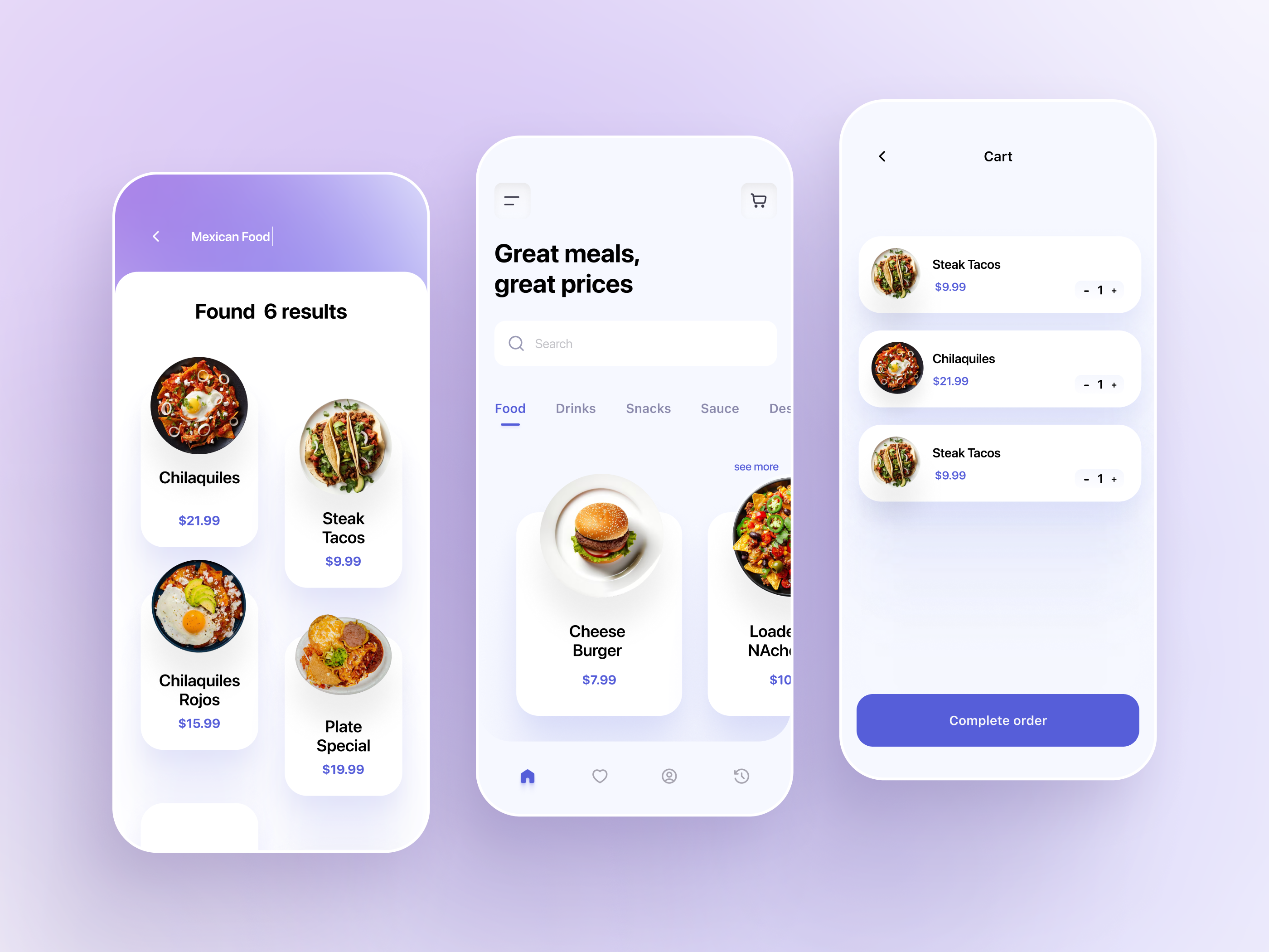 Example of Mobile App UI/UX Design