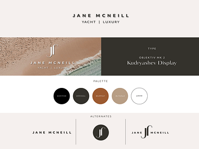 Jane McNeill - ReBrand brand direction branding colour forecast design graphic design logo website design