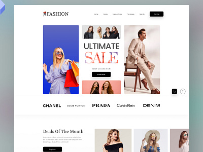 E-commerce Website design e commerce website ecommerce ecommerce website home page landing page layout design online store onlinemarketing onlineshopping outfit product saas shopify shopping ui web web design webdesign