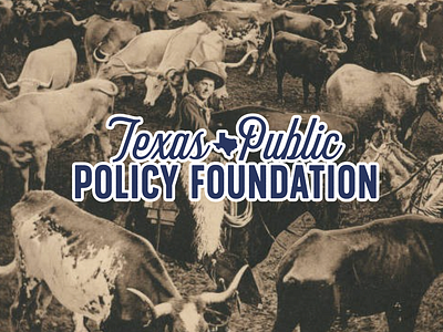 Rebrand for The Texas Public Policy Foundation branding graphic design logo nonprofit policy texas western