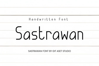 Sastrawan Handwritten Font branding business creative design display font graphic design handwritten