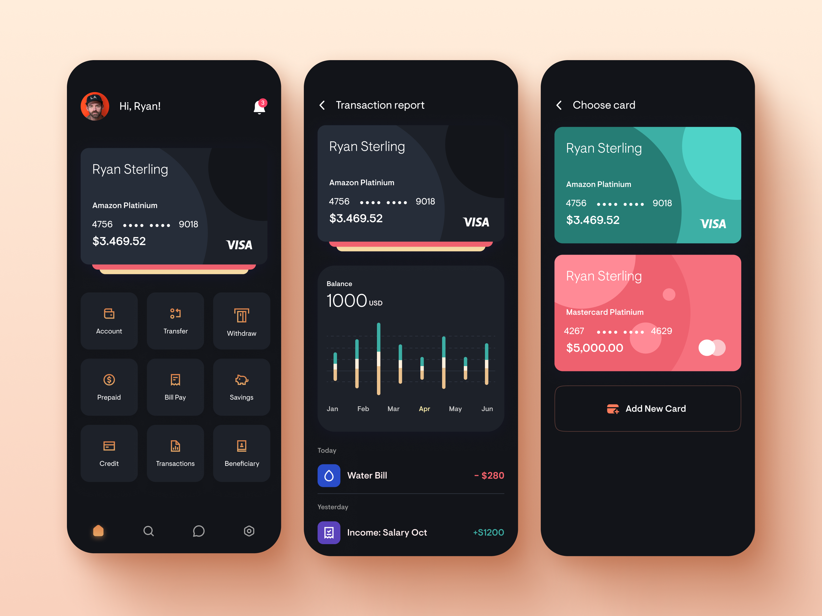 Example of Mobile App UI/UX Design