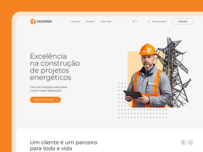 Redesign website - Tecmon branding design figma redesign tech ui ux website