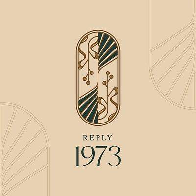 REPLY 1973 | LOGO DESIGN & BRAND IDENTITY app branding cafe cafe brand cafe logo coffee coffee brand coffee logo design graphic design illustration logo logo design reply typography ui ux vector