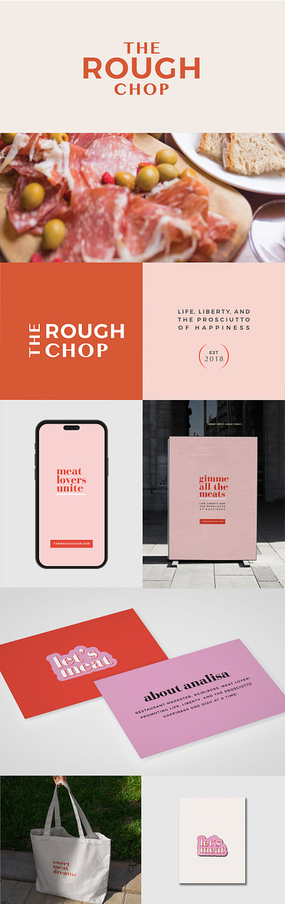 The Rough Chop art direction brand strategy branding digital marketing graphic design illustration logo design photography