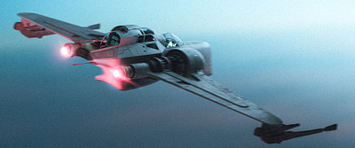 Aggressive ReConnaissance-170 Starfighter 3d 4k arc 170 blender digital render republic starfighter starwars wallpaper