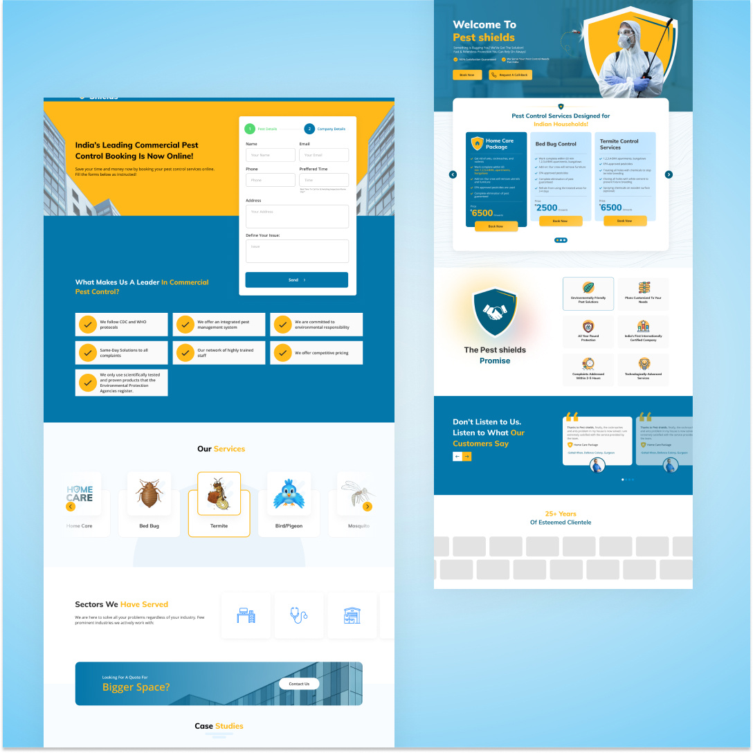 Designing for Pest Control Success! by Pioneer Designs on Dribbble