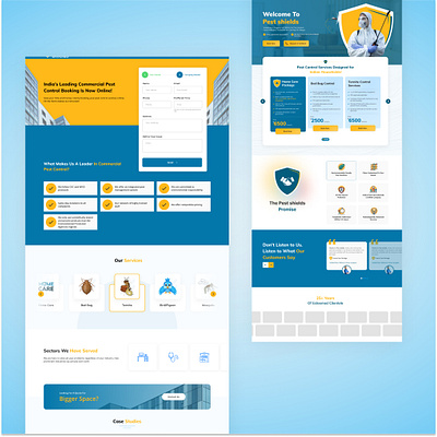 Designing for Pest Control Success! branding control design figma pest pioneer pioneerdelivers pioneerdesigns ui ux