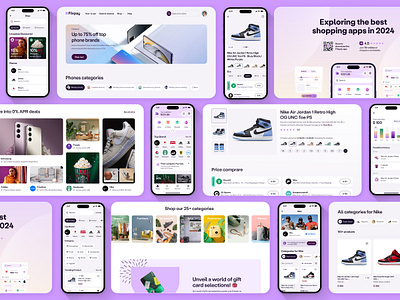 Case Study: Buy Now Pay Later Mobile App animation bnpl branding checkout page ecommerce fintech landing page mobile app mobile app design motion pay later app paying later payment cart payment method product design startup web design web layout website website design