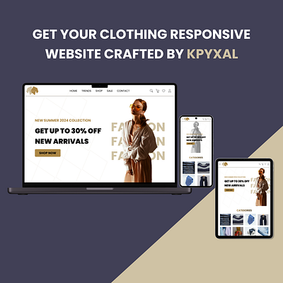 Website Landing Page Design branding clothing graphic design landing page design website design