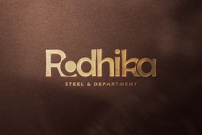 Radhika Logo & Business Card I Brand Identity brand identity branding business business card design graphic design illustration illustrator logo logo design mockup