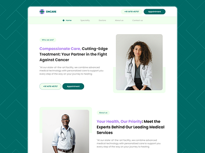 Healthcare Web UI branding design desktop doctor graphic design healthcare hospital illustration logo newpost ui ui design uiux ux design ux research web webdesign website webui webux