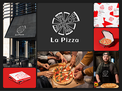 La Pizza — logo and identity design