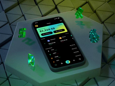Crypto Trading Mobile App 3d coin app mobile crpyto application crypto app crypto exchange crypto mobile crypto platform crypto trading cryptoexchange currency dark light theme wallet design design financial ewallet ios crypto app mobile trading trading application trading tools trading ui tradingapp walletsecurity