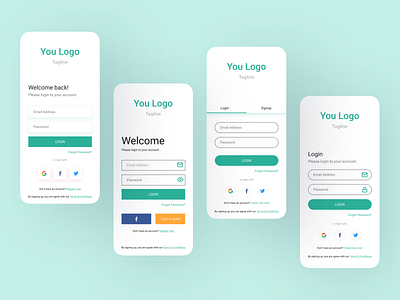 Login UI Design animation branding dribbble graphic design login logo ui ux