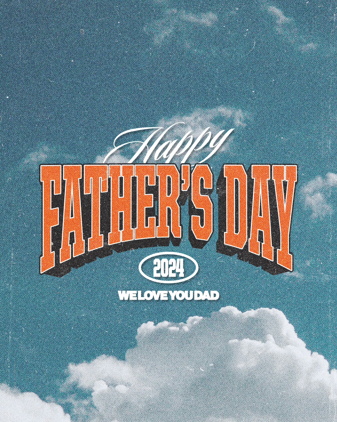 Happy Father's Day | Christian Poster christian