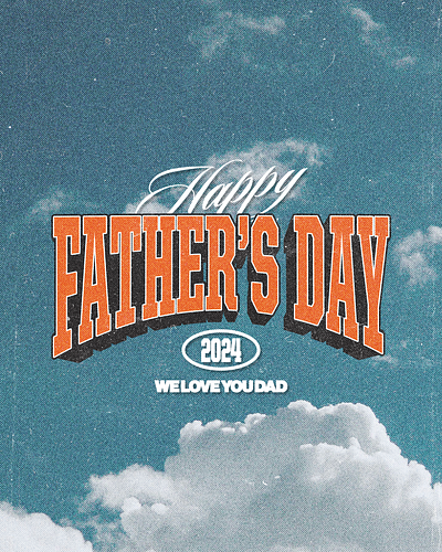 Happy Father's Day | Christian Poster christian
