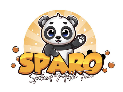 panda branding design graphic design illustration logo vector