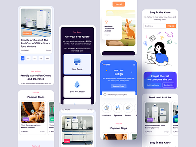 Responsive Blog Page best of 2024 blog blog page blog responsive blog ui blog website clean blog clean web mobile app mobile design mobile ui popular 2024 product responsiv website responsive responsive web responsive website uiroll web app website