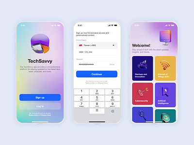 #DailyUI: Day 01 - Sign Up 3d app categories dailyui day1 signup design design challenge figma form interface loogin mobile signup tech app ui uidesign user userinterface uxdesign uxui