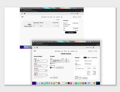 Daily UI 46 : Invoice dailyui dailyui46 figma invoice prototype ui uidesign uidesigner uiux uiuxdesign uiuxdesigner ux uxdesign uxdesigner webpage