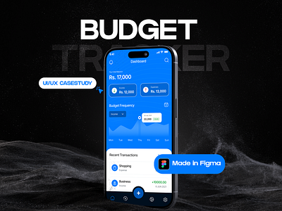 Budget Tracker App Design app design budget tracker ui ui ux