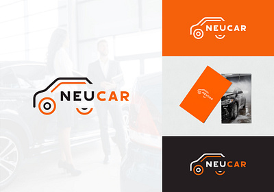 New Car Logo Design brand identity branding graphic design logo logo design ui uiux design web design website design