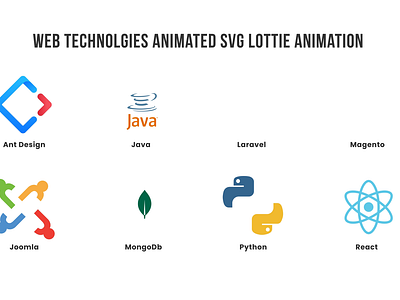 Web Development Technologies Animated SVG Lottie animation ant design animation design drupal animation framework html css illustration java animation joomla animation laravel animation lottie lottie animation magento mongodb animation motion graphics python animation react ux web page web technologies