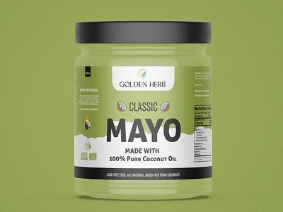 Jar label packaging design 3d design ai branding clean design custom design design graphic design green color jar mockup jar jar label jar label design jar label packaging design jar mockup free layer packaging design premium design print design professional design template design vector design