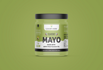 Jar label packaging design 3d design ai branding clean design custom design design graphic design green color jar mockup jar jar label jar label design jar label packaging design jar mockup free layer packaging design premium design print design professional design template design vector design