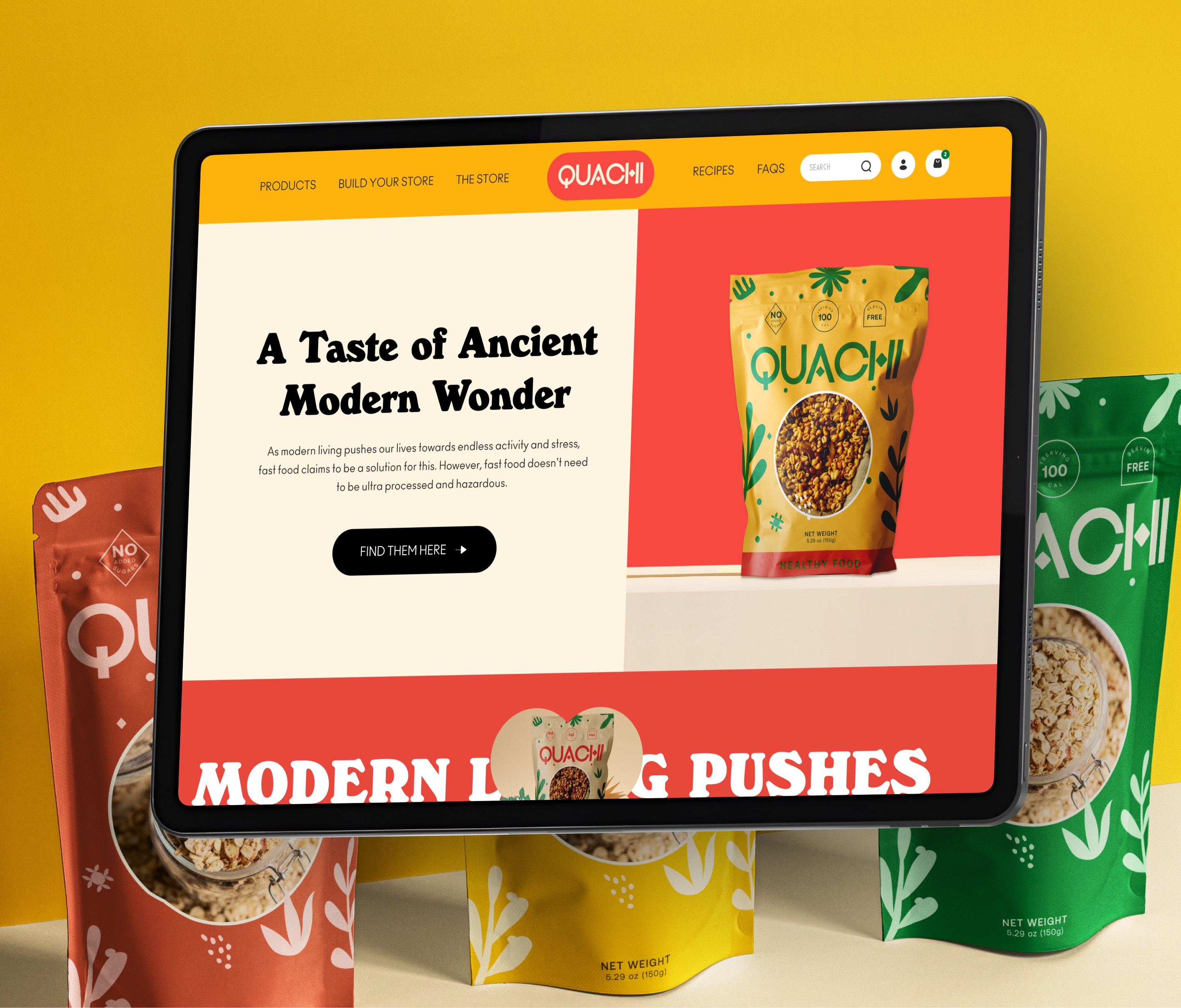Quachi- Ecommerce Website Case Study awe ecommerce ecommerce case study ecommerce landing page ecommerce website shopify website