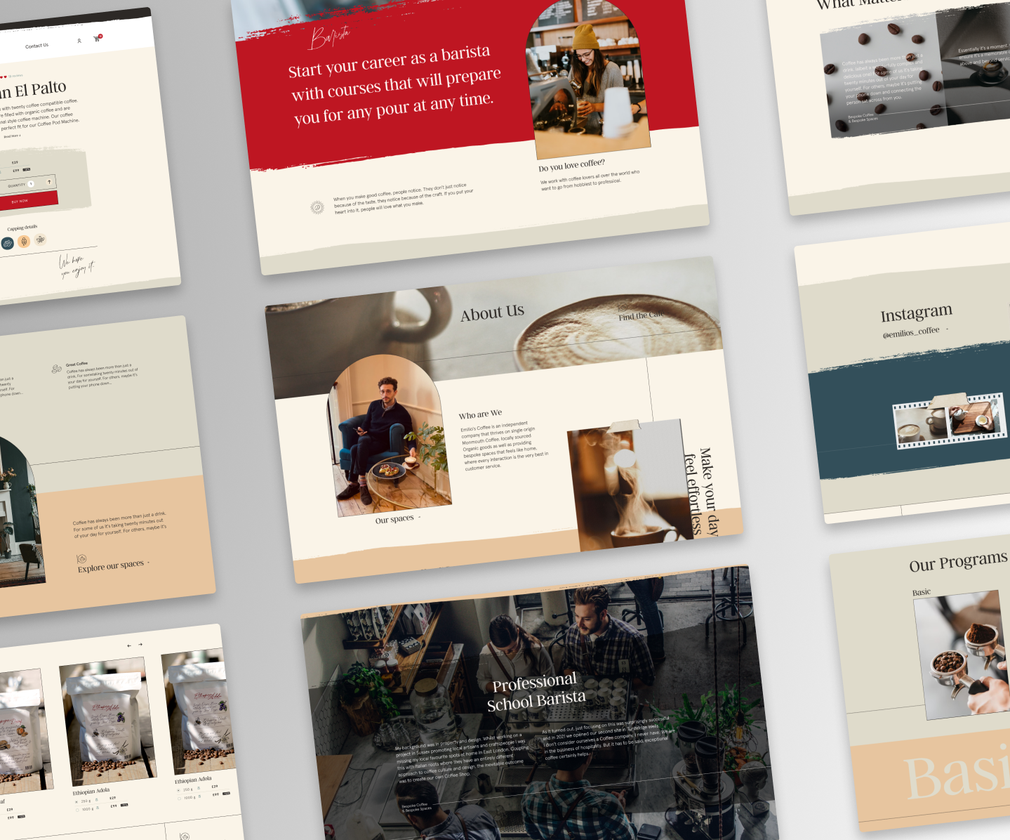 Example of Hybrid Store Design + Build On Shopify