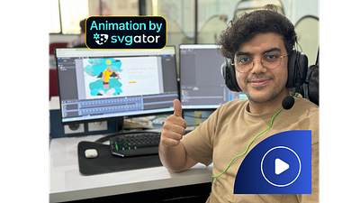 Animated in Svgator animation design graphic design illustration svg svg animation svgator ui ux vector