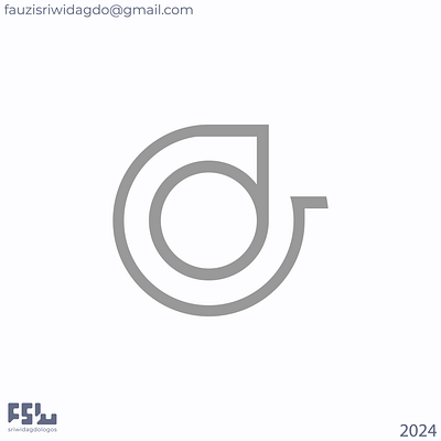 AD Monogram Logo Concept identity