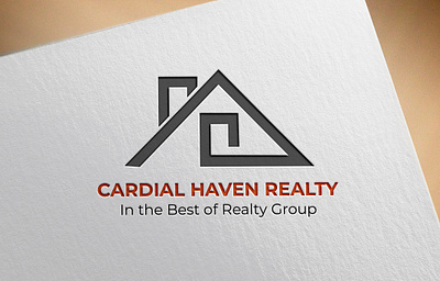 CARDINAL HAVEN REALTY LOGO DESIGN illustration