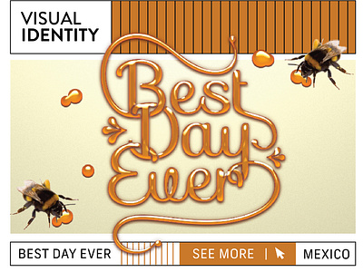 Best Day Ever design graphic design logo logotype social media ui ux visual identity website