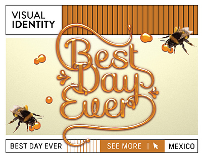 Best Day Ever design graphic design logo logotype social media ui ux visual identity website