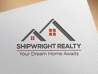 SHIPWRIGHT REALTY LOGO DESIGN illustration