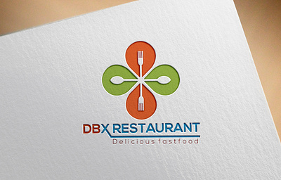 DBX RESTAURANT LOGO DESIGN illustration