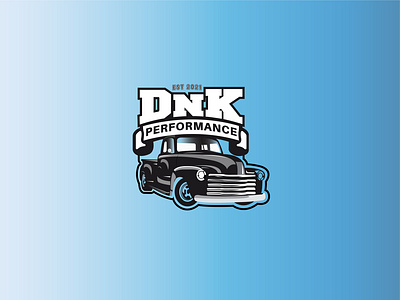 DNK PERFORMANCE LOGO DESIGN illustration