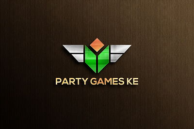 PARTY GAMES KE LOGO DESIGN illustration