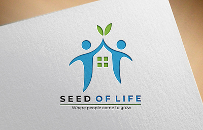 SEED OF LIFE LOGO DESIGN illustration