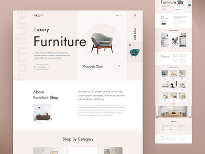 Furniture E-Commerce Web e commerce design e commerce store furniture store online shop online store online website ubrain studios uiux web design web store web ui web ux website ui