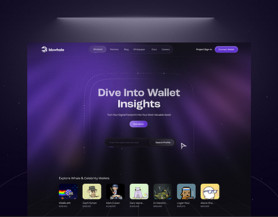 Bluwhale redesign bluewhale landing page ui design uiux