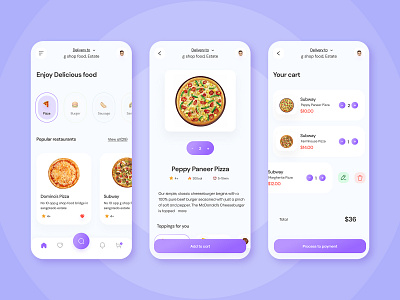 🍔 G Shop Food - Food Delivery App branding graphic design logo ui